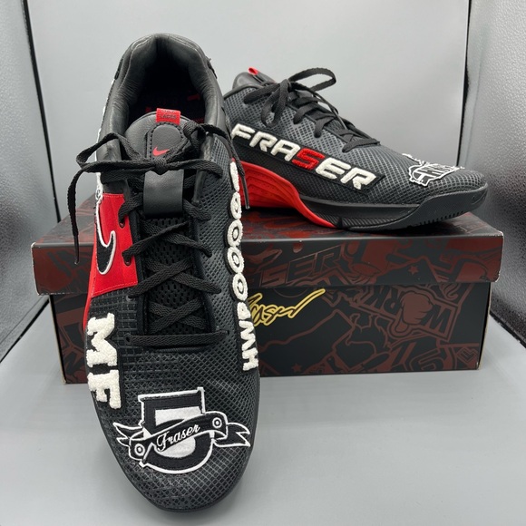 Nike Metcon 8 MF Black and Red Size 14 - Picture 1 of 12